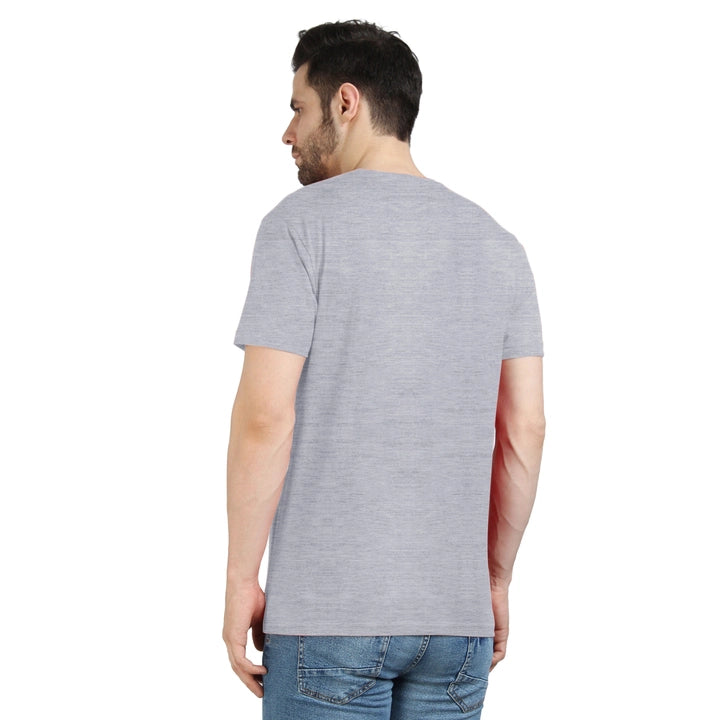 Men's Half Sleeve T-Shirt Solid Plain | Pure Cotton |Regular Fit