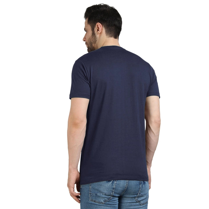 Men's Half Sleeve T-Shirt Solid Plain | Pure Cotton |Regular Fit