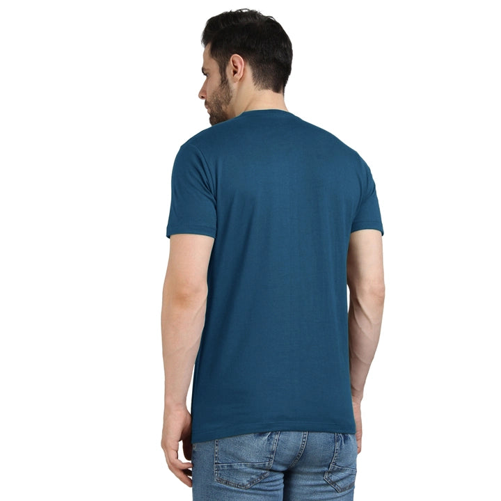 Men's Half Sleeve T-Shirt Solid Plain | Pure Cotton |Regular Fit