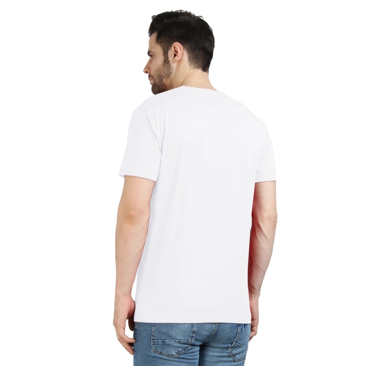 Men's Half Sleeve T-Shirt Solid Plain | Pure Cotton |Regular Fit