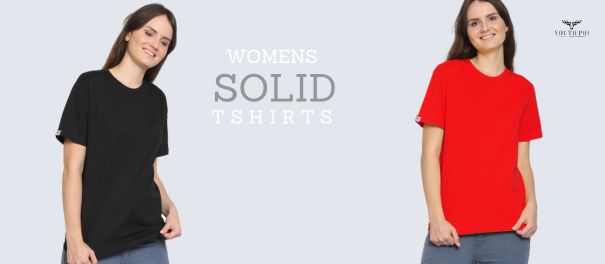 Women's Plain Tshirts