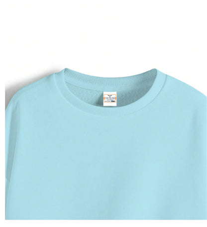 Boys & Girls Solid Pure Cotton Sweatshirt from age 6m to 8 years