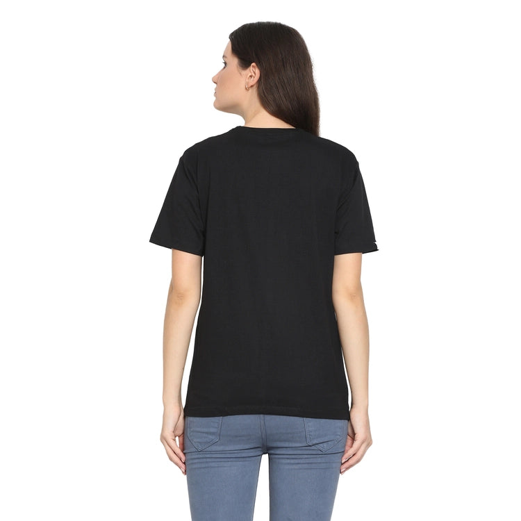 Womens's Half Sleeve T-Shirt Solid Plain | Pure Cotton | Regular Fit