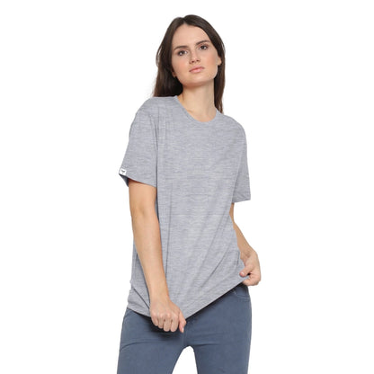 Womens's Half Sleeve T-Shirt Solid Plain | Pure Cotton | Regular Fit