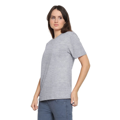 Womens's Half Sleeve T-Shirt Solid Plain | Pure Cotton | Regular Fit