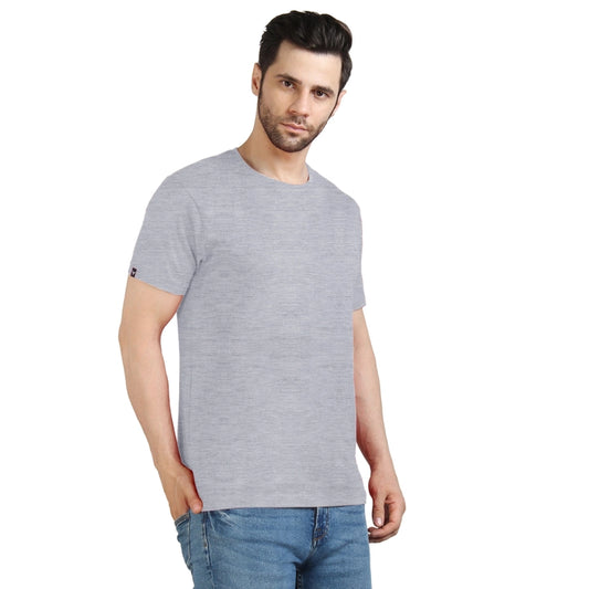 Men's Half Sleeve T-Shirt Solid Plain | Pure Cotton |Regular Fit