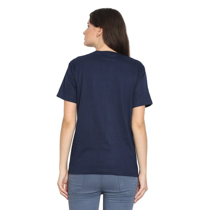 Womens's Half Sleeve T-Shirt Solid Plain | Pure Cotton | Regular Fit