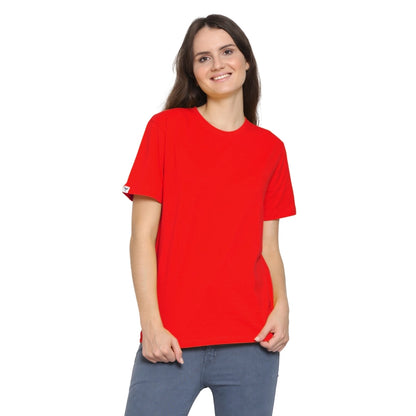 Womens's Half Sleeve T-Shirt Solid Plain | Pure Cotton | Regular Fit