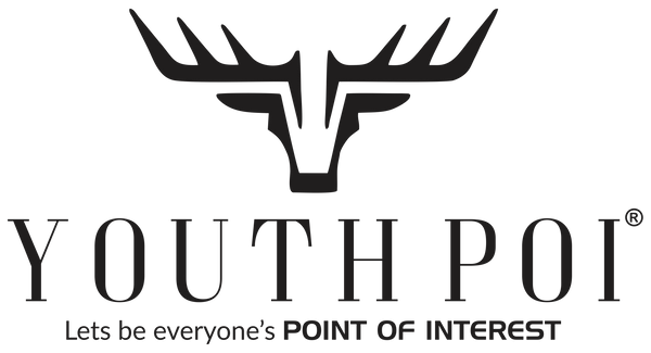 The Brand Logo of YouthPoi consist of Logo design with Name Youthpoi and Slogan. 